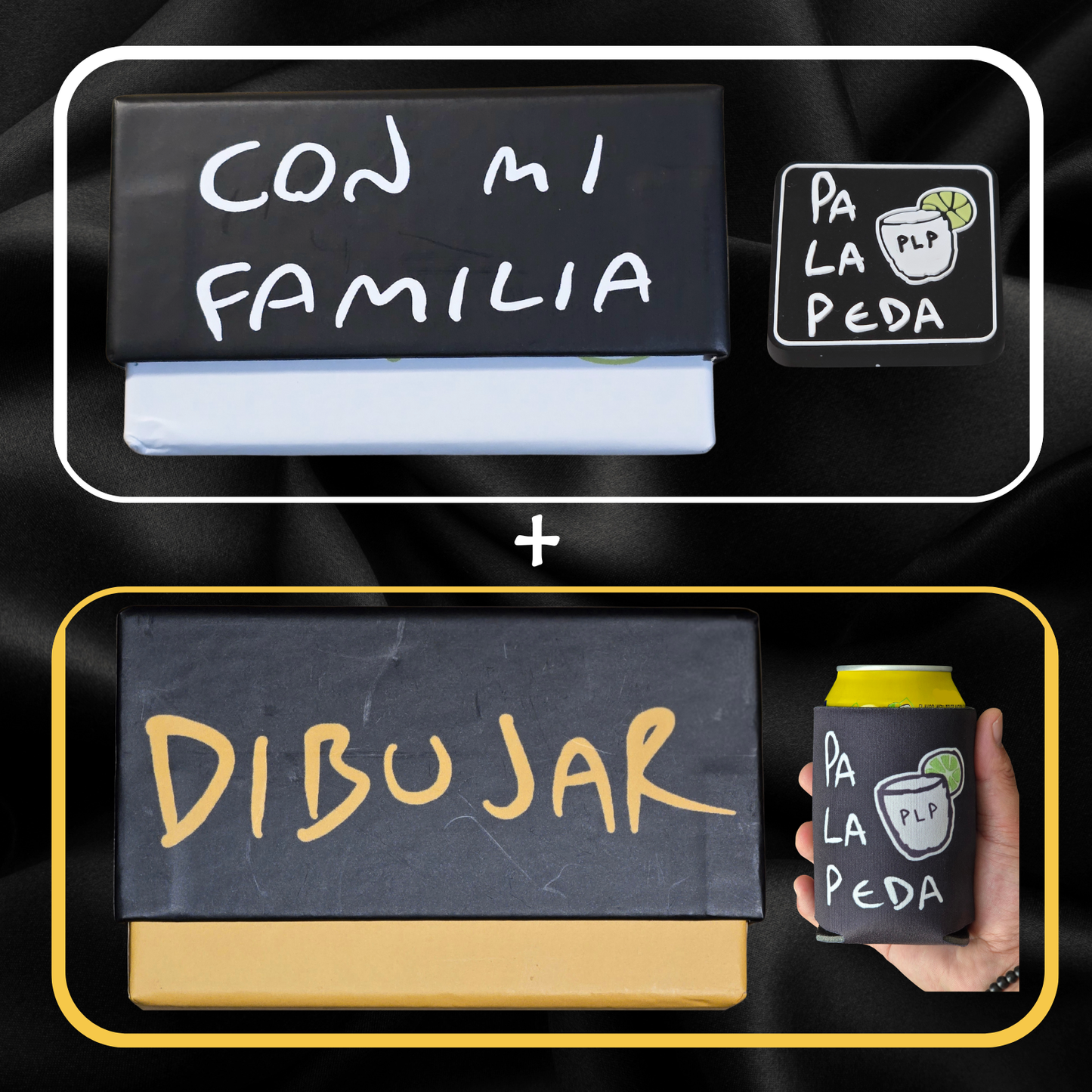 PLP DIBUJAR BUNDLE CON PLP CON MI FAMILIA, PLP DIBUJAR, KOOZIE AND CLOG CHARM